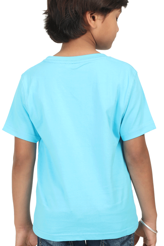 CIASARA Dream Big in Colors boys graphic T-shirt – back view, soft cotton kids tee