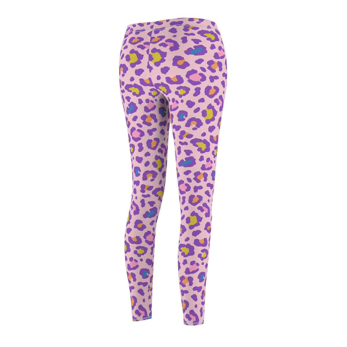 CIASARA Purple Pastel Leopard Print Leggings Women's Leggings All-Over Print UK