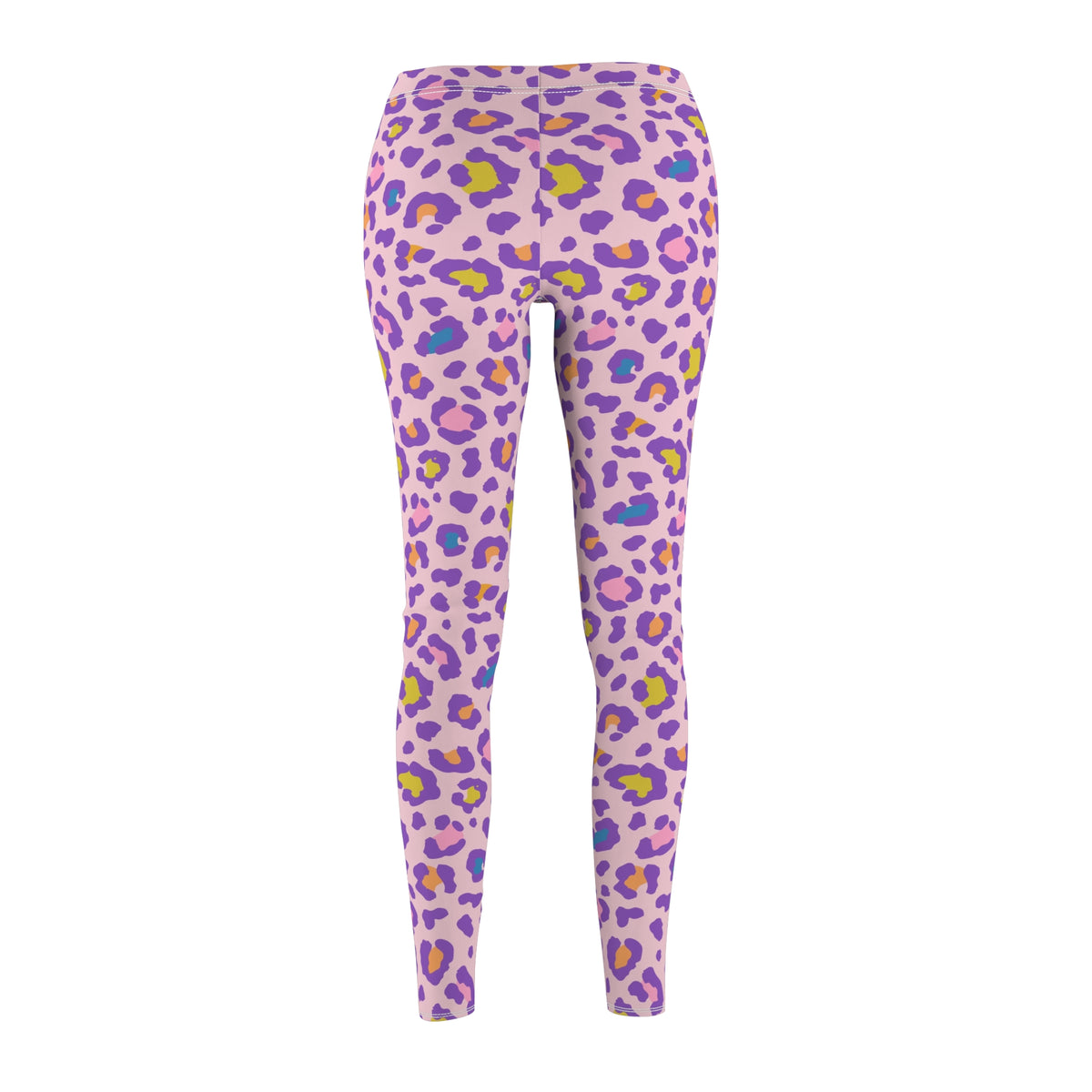 CIASARA Purple Pastel Leopard Print Leggings Women's Leggings All-Over Print UK
