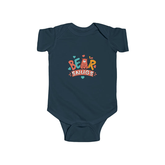 CIASARA Baby Bodysuit Bear Hugs Infant Bodysuit - Cute Baby One-Piece Snap Suit Infant One-Piece Snap Suit Baby Gift UK