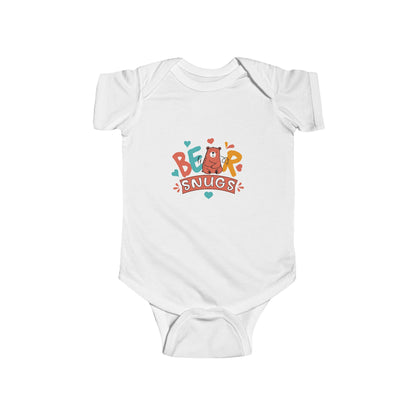 CIASARA Baby Bodysuit Bear Hugs Infant Bodysuit - Cute Baby One-Piece Snap Suit Infant One-Piece Snap Suit Baby Gift UK