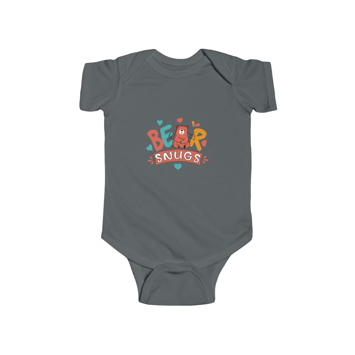 CIASARA Baby Bodysuit Bear Hugs Infant Bodysuit - Cute Baby One-Piece Snap Suit Infant One-Piece Snap Suit Baby Gift UK