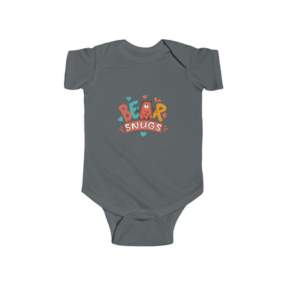 CIASARA Baby Bodysuit Bear Hugs Infant Bodysuit - Cute Baby One-Piece Snap Suit Infant One-Piece Snap Suit Baby Gift UK