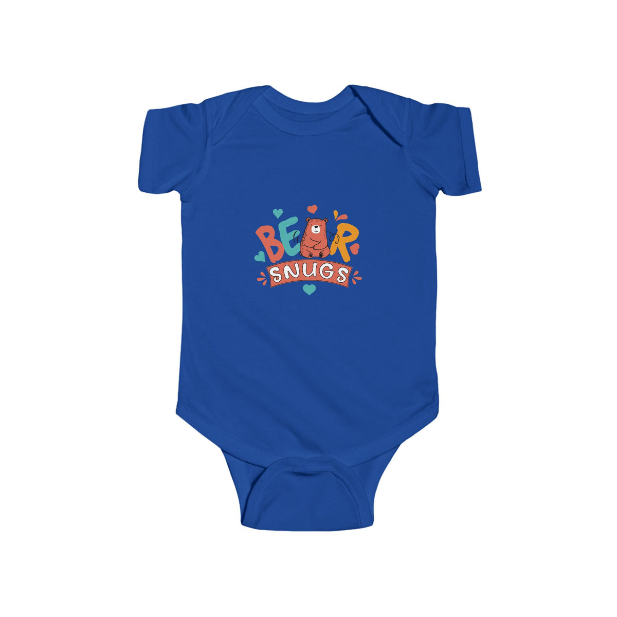 CIASARA Baby Bodysuit Bear Hugs Infant Bodysuit - Cute Baby One-Piece Snap Suit Infant One-Piece Snap Suit Baby Gift UK