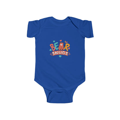 CIASARA Baby Bodysuit Bear Hugs Infant Bodysuit - Cute Baby One-Piece Snap Suit Infant One-Piece Snap Suit Baby Gift UK