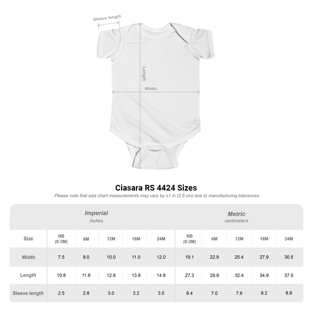 CIASARA Baby Bodysuit Let's Roam All Day Baby Bodysuit Cute Tiger Infant One-Piece Snap Suit Baby Gift UK
