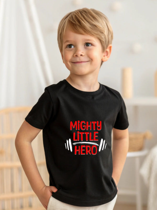 CIASARA Boys Graphic T-Shirt | Mighty Little Hero™ Kids T-Shirt