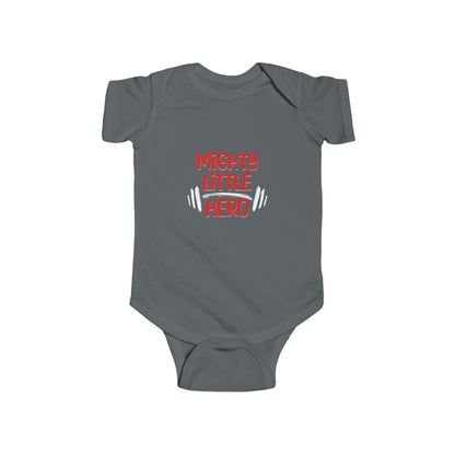 CIASARA Baby Bodysuit Mighty Little Hero Infant Bodysuit Infant One-Piece Snap Suit Baby Gift UK