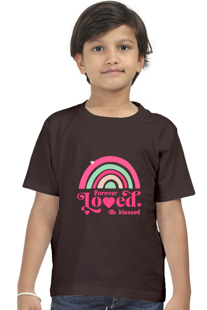 CIASARA Forever Loved & Blessed boys graphic T-shirt – kids cotton tee, ages 2–13 | Ciasara UK