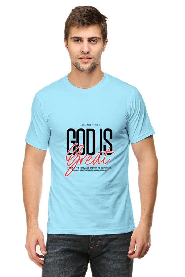 CIASARA Men's T-shirt - God is Great Graphic Tee