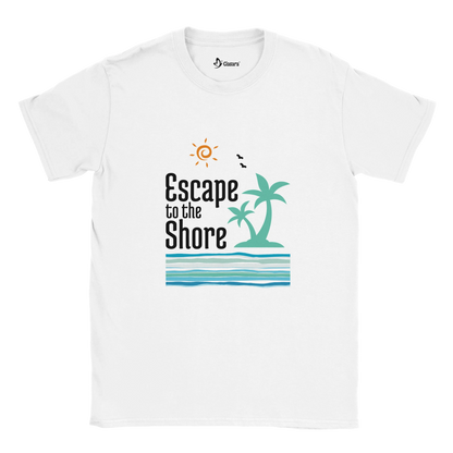 CIASARA Escape to the Shore Beach Graphic T-Shirt Women's Graphic Tee UK