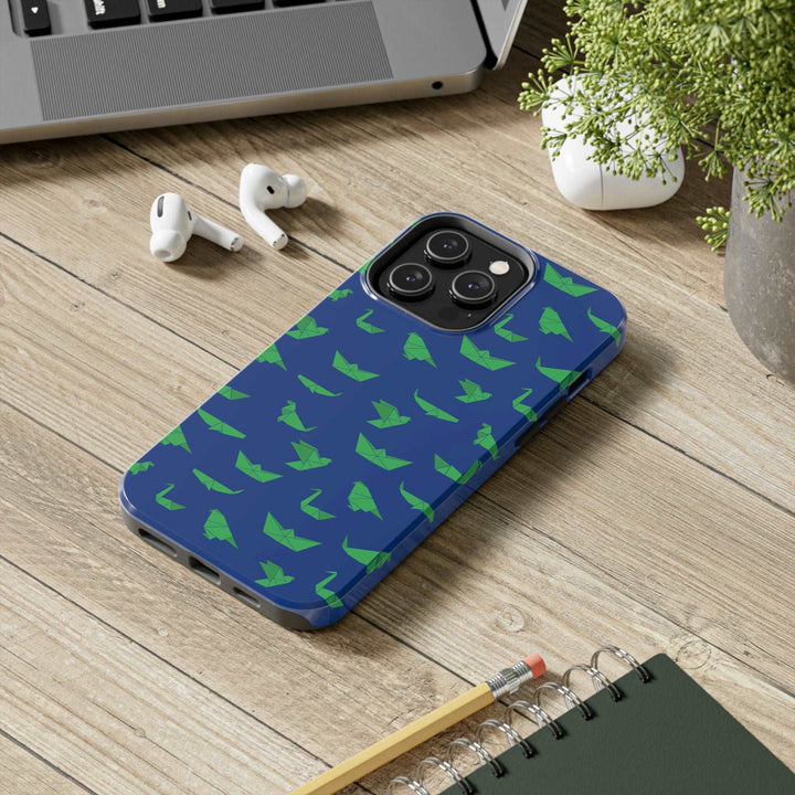 PopularityPro Tough Phone Case Cover, iPhone Case-Mate with Paper Craft Pattern Artwork