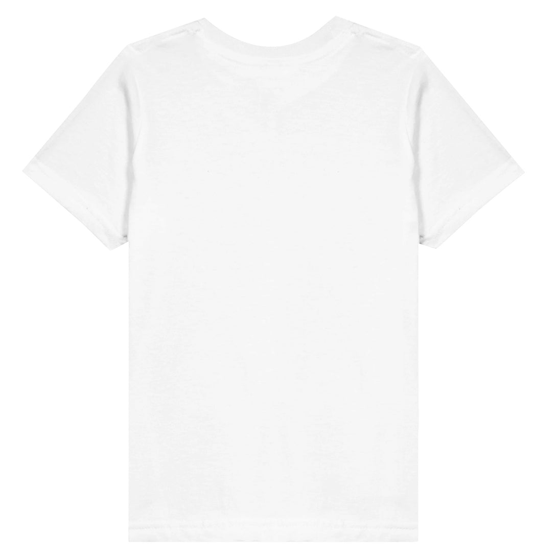 CIASARA boys plain white colorful toddler t shirt with short sleeves and crew neck