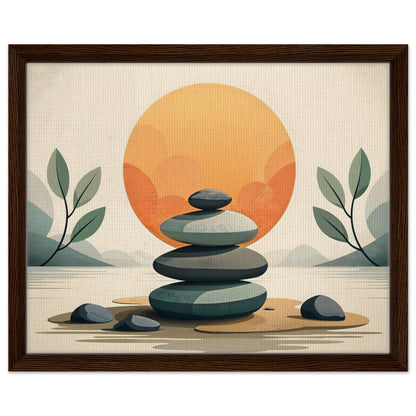 Shop zen stone stack wall art from CIASARA - Image-3