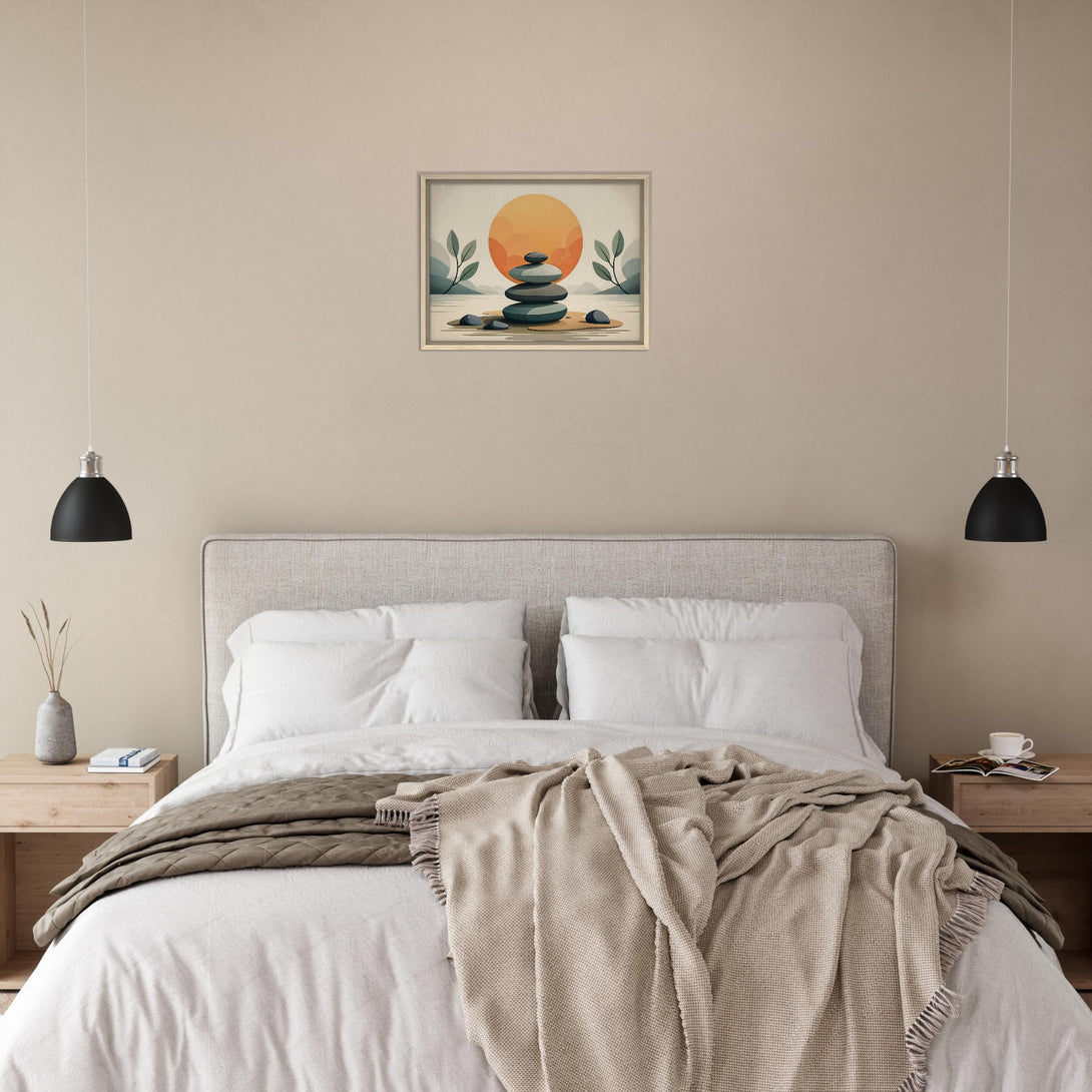 Shop zen stone stack wall art from CIASARA - Image-21