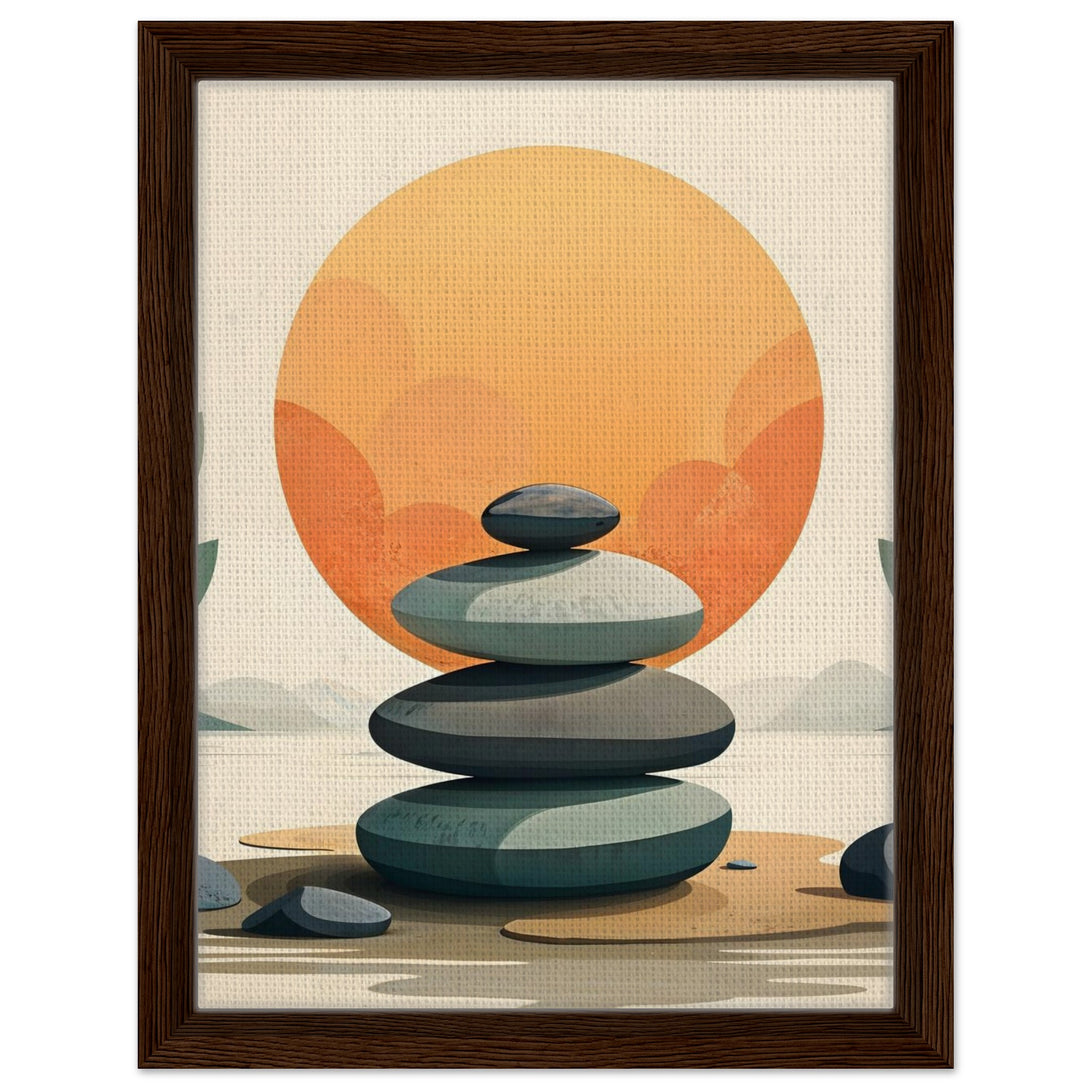 Shop zen stone stack wall art from CIASARA - Image-7