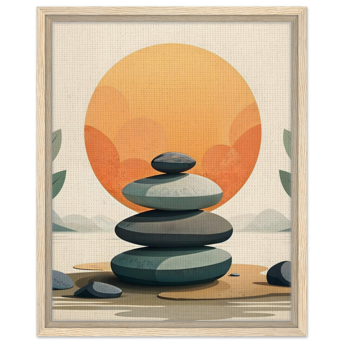 Shop zen stone stack wall art from CIASARA - Image-2