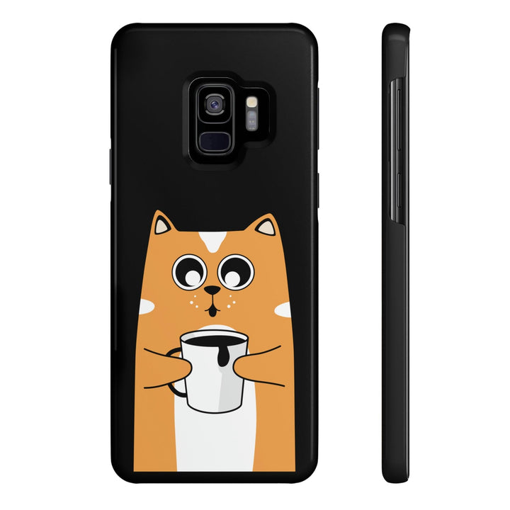 PopularityPro Slim iPhone Case with Smart Cat Design Print, Case-Mate - CIASARA