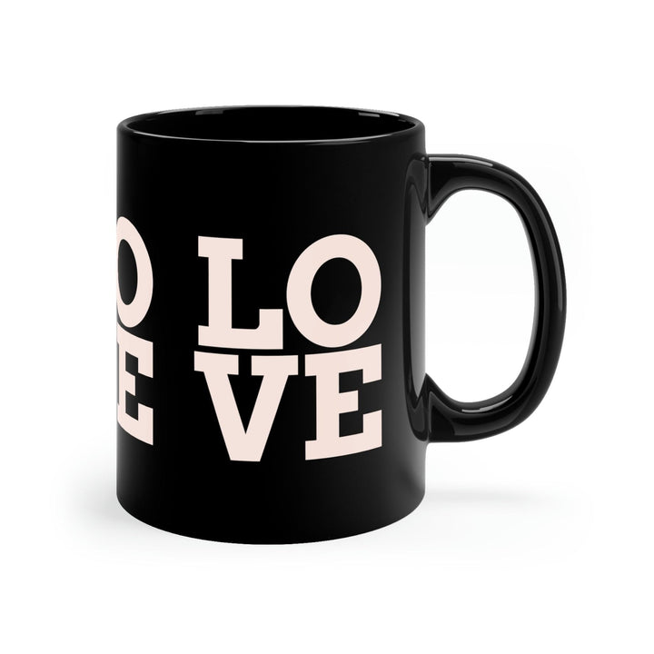 PopularityPro LOVE 11oz Black Mug - CIASARA