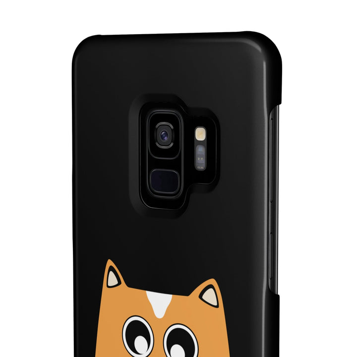 PopularityPro Slim iPhone Case with Smart Cat Design Print, Case-Mate - CIASARA