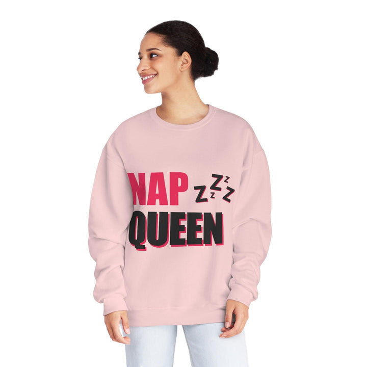 NuBlend® Fleece Sweatshirt for Women with Nap Queen Design - CIASARA