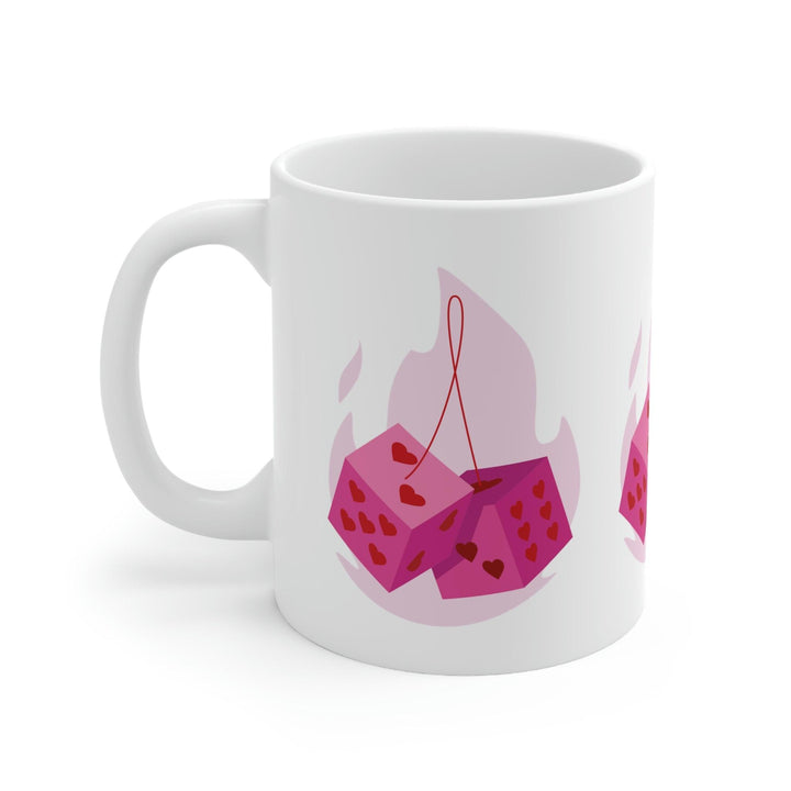 PopularityPro Love Dice Ceramic Mug 11oz - CIASARA